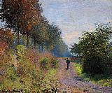 Famous Path Paintings - The Sheltered Path
